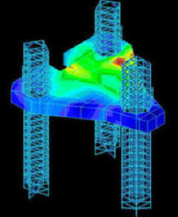 FEA Finite Element Analysis Rowan Gorilla Jack-Up RGII