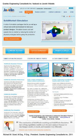 Grantec Javelin Website Article