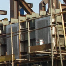 Multistage Flash Desalination Vessel Exchanger Tubesheets